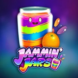 Jammin Jars by Push Gaming, showcased at vulkanspielecasino.eu – game logo